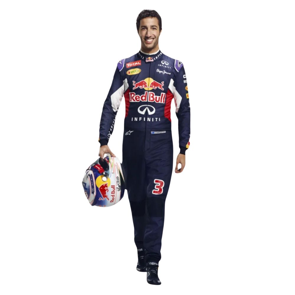 Costume Replica F1 Racing Daniel Ricciardo 2015