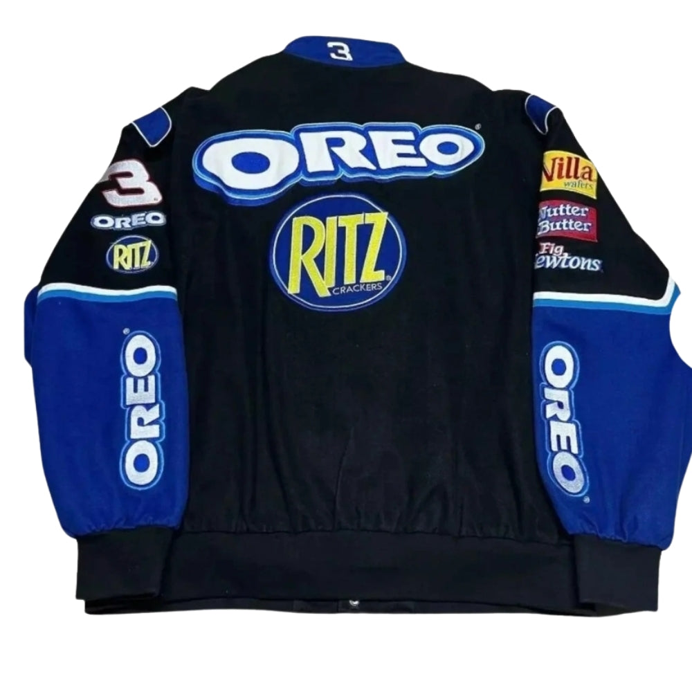 Oreo Streetwear Racing Jacket