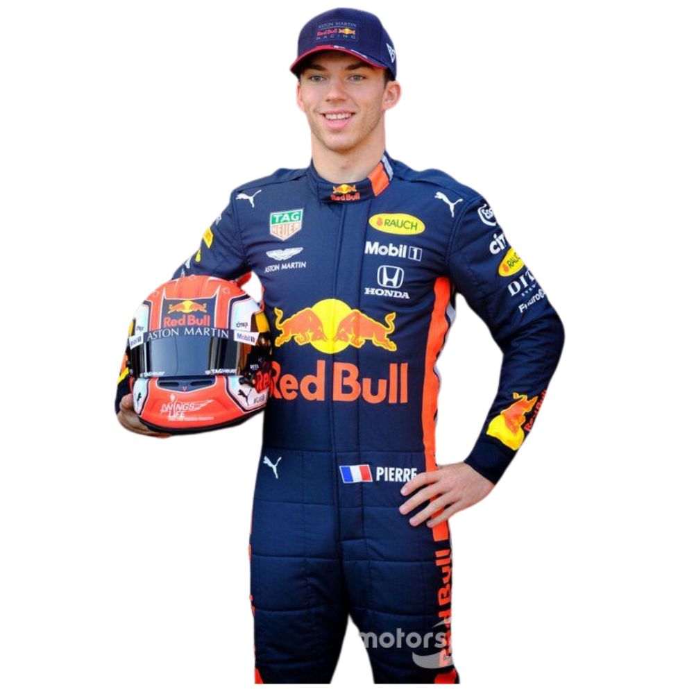 Formula 1 Race Costume Pierre Gasly Red Bull 2019