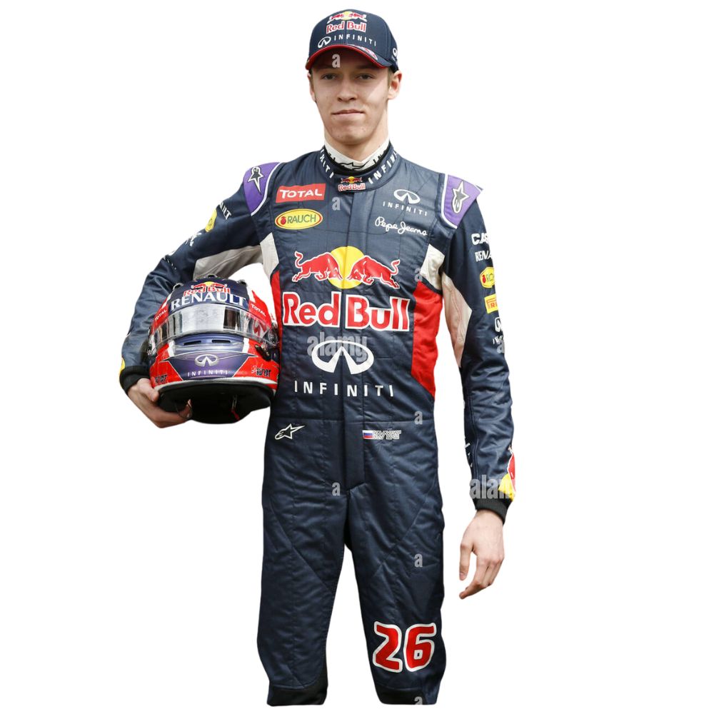 Costume Replica F1 Racing Daniil Kvyat 2015