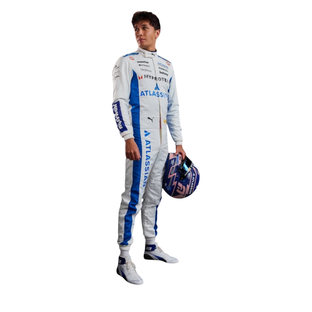 Formula 1 Racing Costume Alex Albon Williams