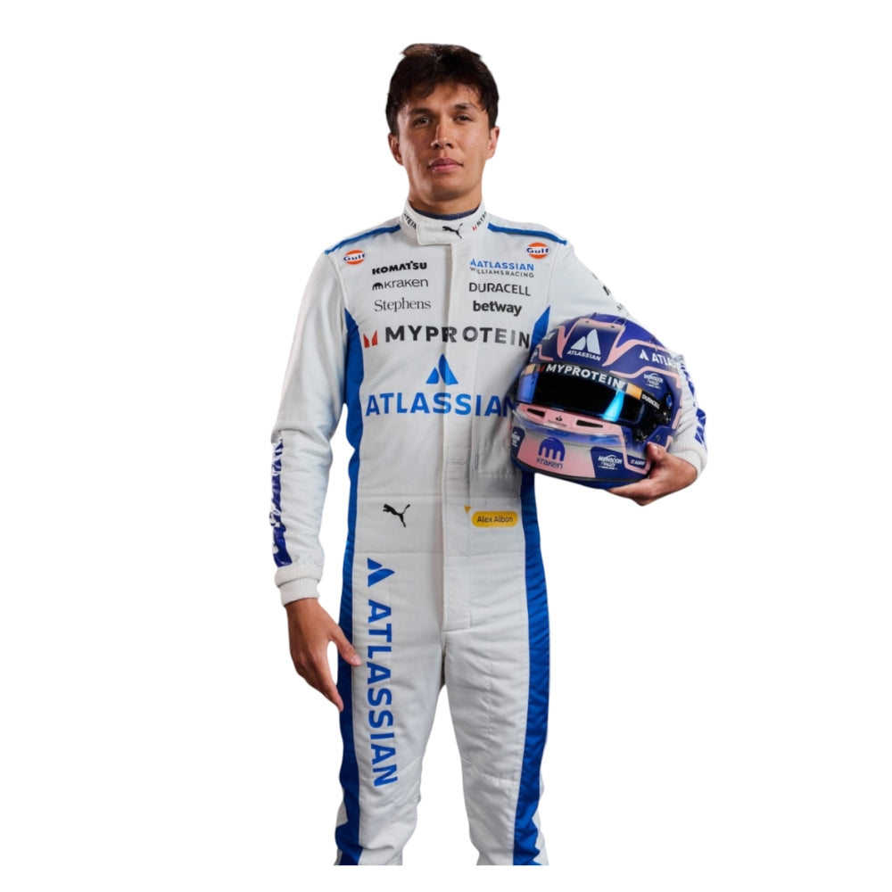 Formula 1 Racing Costume Alex Albon Williams