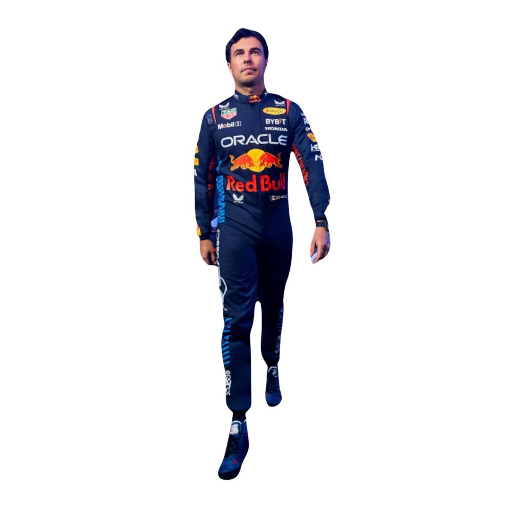 F1 Racing Costume Sergio Perez Red Bull 2024