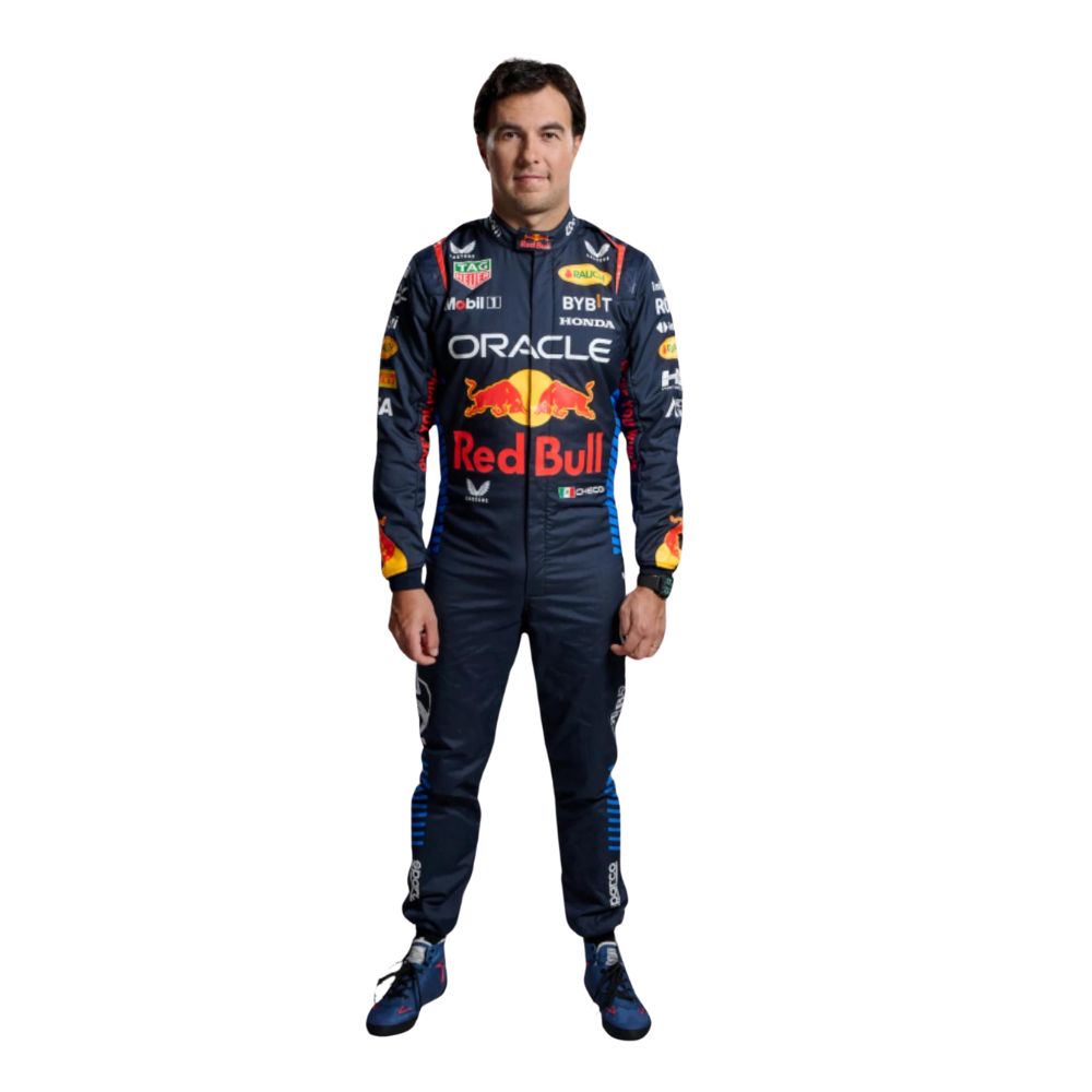 F1 Racing Costume Sergio Perez Red Bull 2024