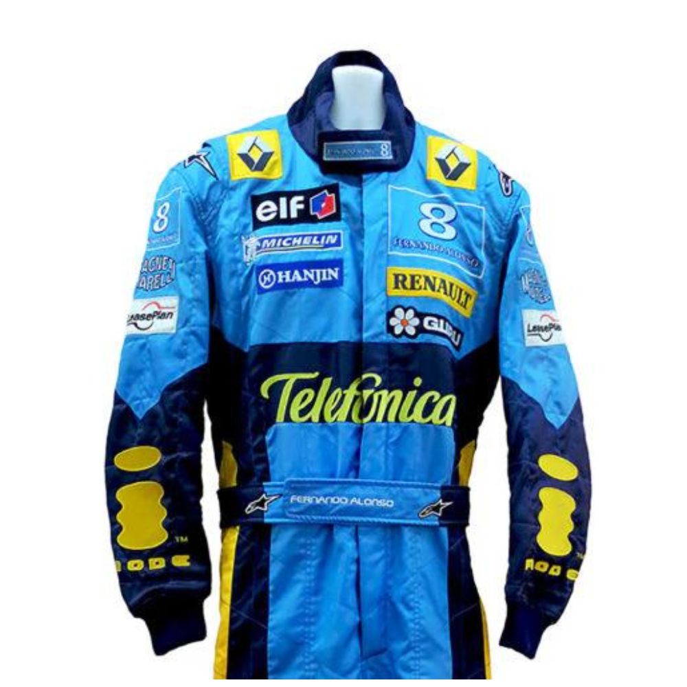 Race Suit Fernando Alonso Renault  F1  2004s