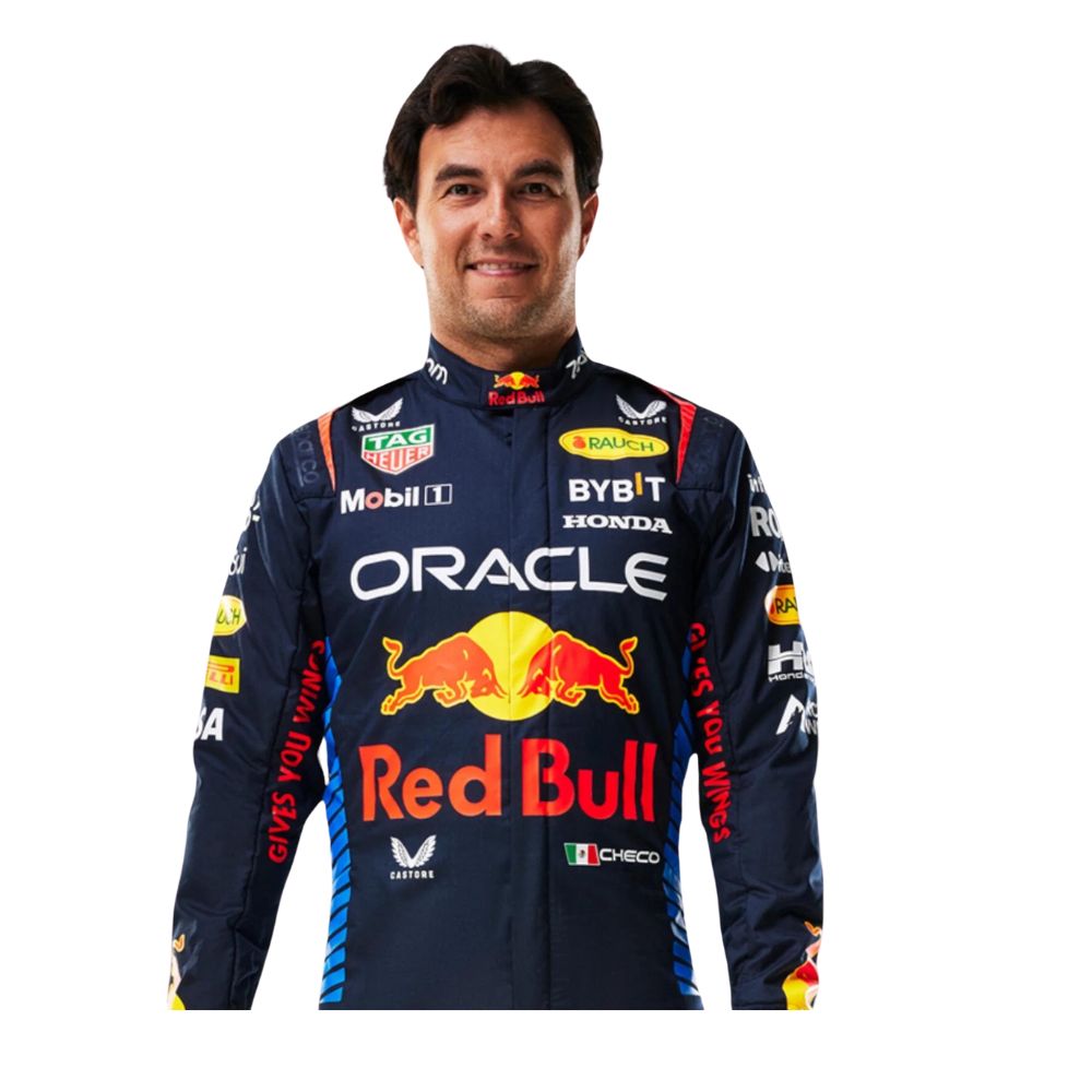 F1 Racing Costume Sergio Perez Red Bull 2024