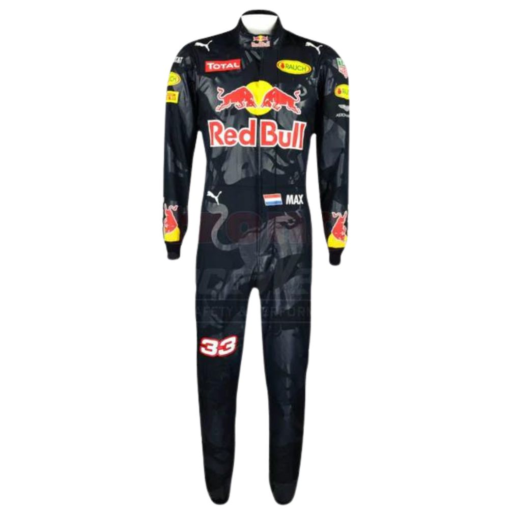 F1 Racing Costume Max Verstappen Red Bull 2016