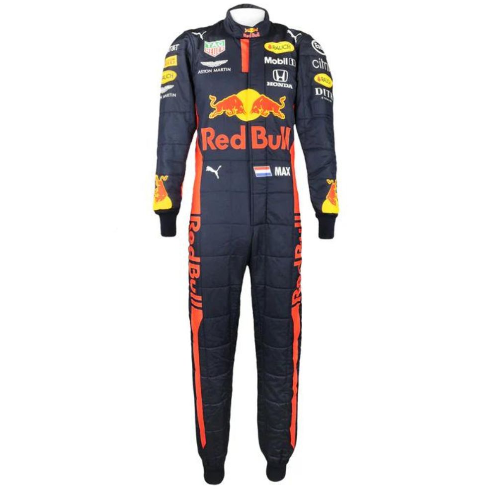 2020 Formula 1 Race Costume Max Verstappen Red Bull