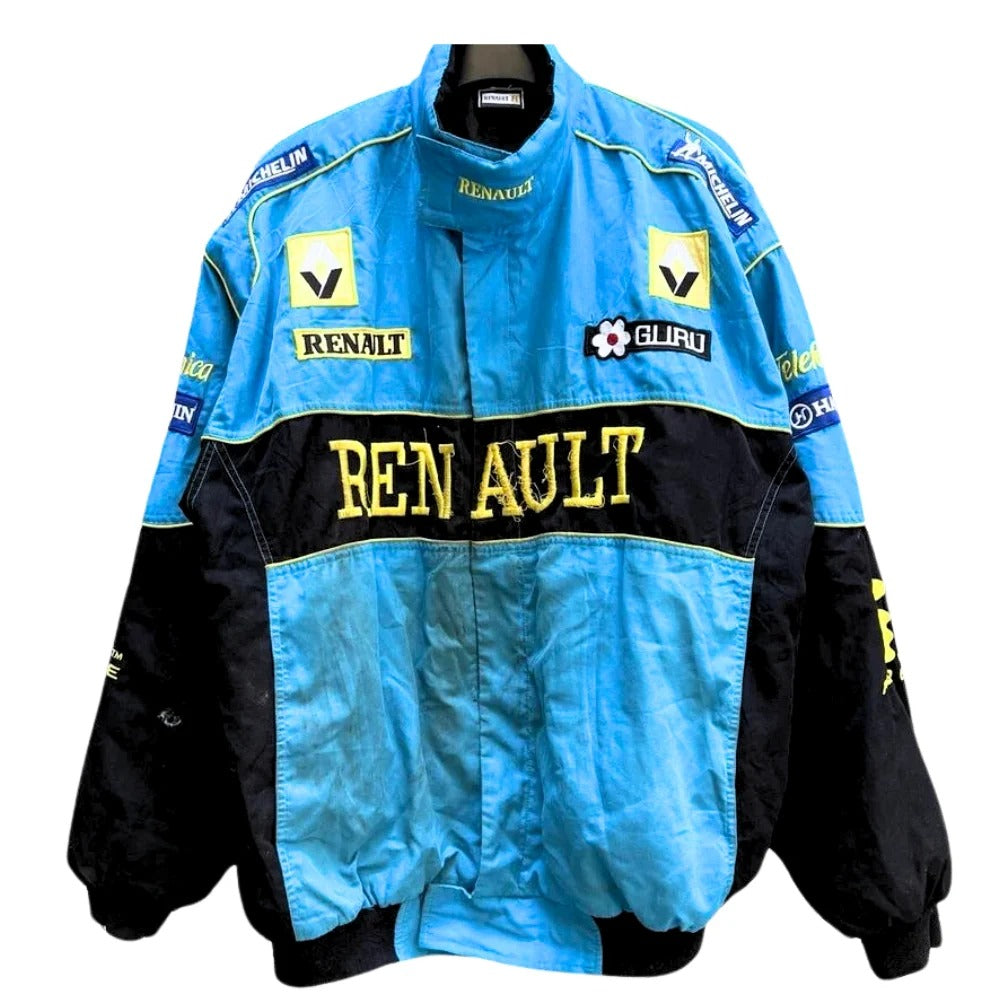 Vintage Renault F1 Team Spirit Racing embroidery Jacket