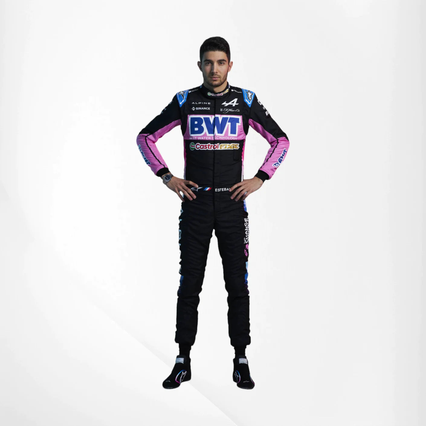 Esteban Ocon 2024 Alpine F1 Team BWT Race Suit