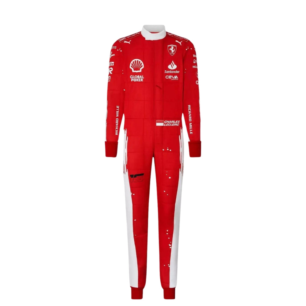 2023 Las Vegas GP Special Edition Race Suit - Scuderia Ferrari, Charles Leclerc