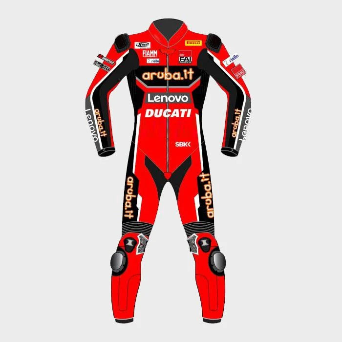 Motorbike Racing Leather Suit HJ-016