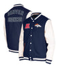 Mens Letterman  Leather Sleeves  Varsity Jacket-02