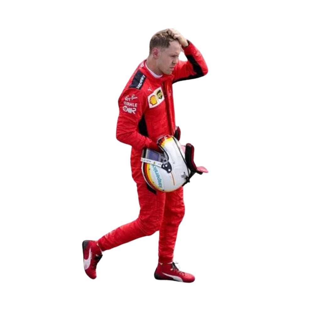 2020 Sebastian Vettel Ferrari Formula 1 Racing Boots