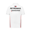 2023 Mercedes AMG Petronas Formula 1 Team Official Polo - White