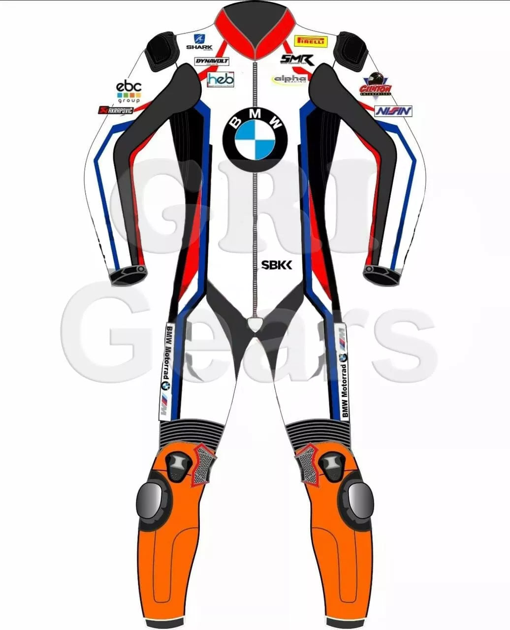 Motorbike Racing Leather Suit HJ-02