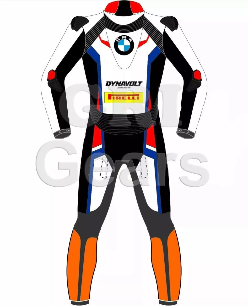 Motorbike Racing Leather Suit HJ-02