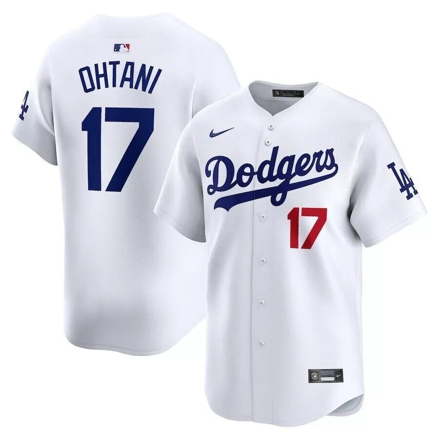 Dodgers Shohei Ohtani White Home Jersey - Men's Large - NWT