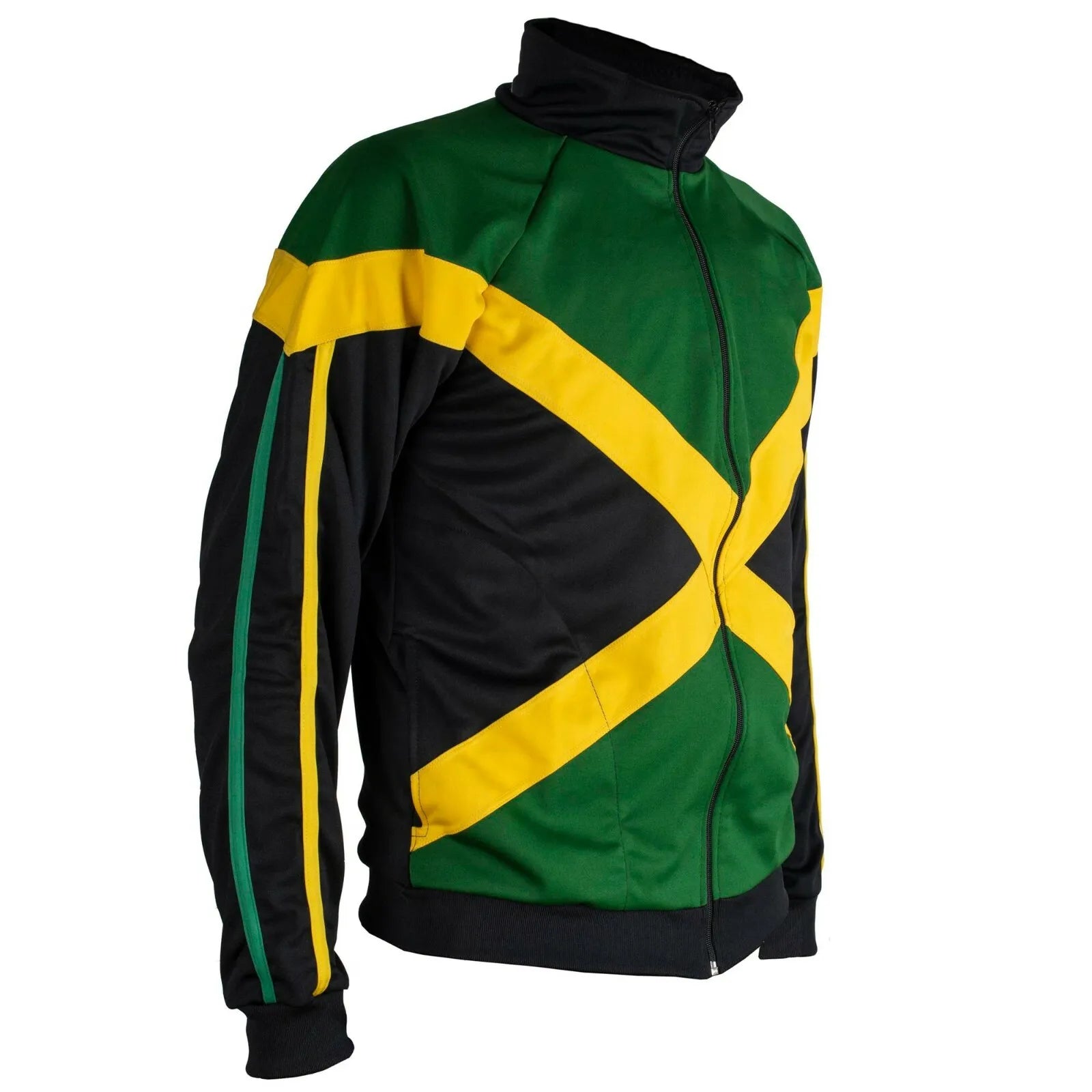 Rasta Reggae Jacket Jamaica Flag Africa Zipped Jumper Tracksuit Man Long Sleeve