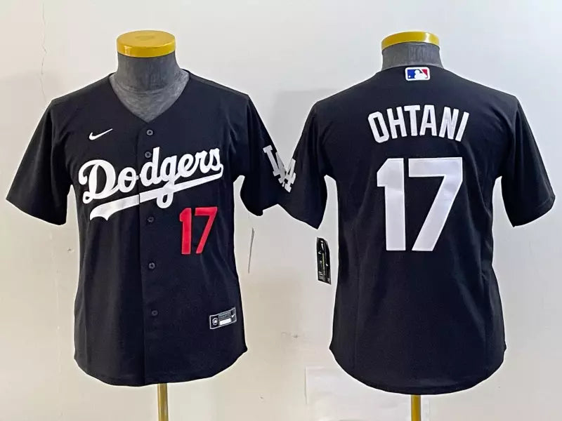 Dodgers Shohei Ohtani Black Home Jersey