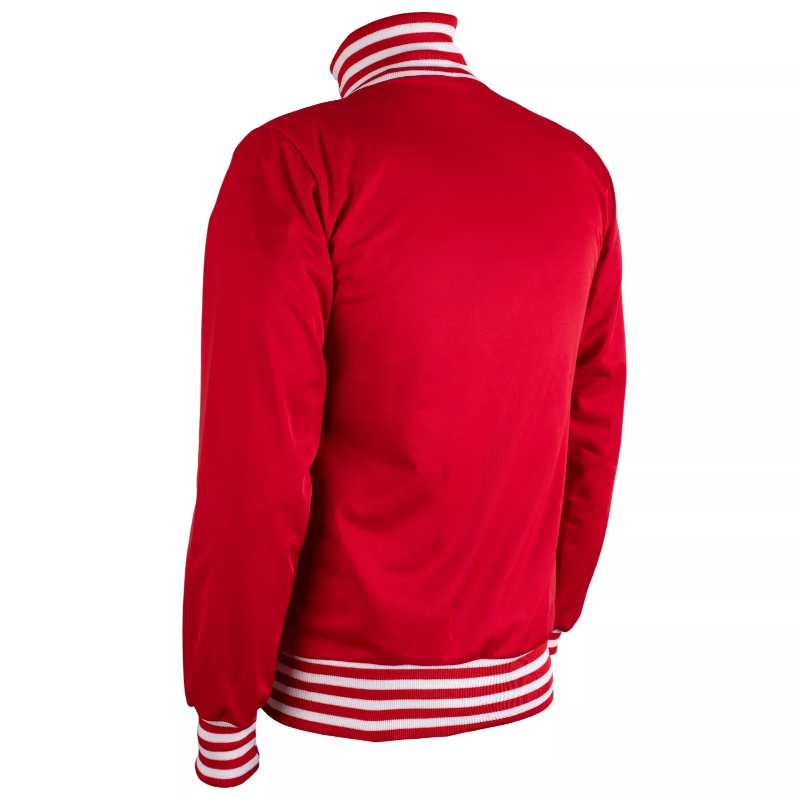 Classic Poland Polska Retro Football Red Jacket Zipped Men's Vintage Sport Fan