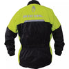 Richa Rain Warrior Motorcycle Walking 100% Waterproof Over Jacket - Black/Fluo