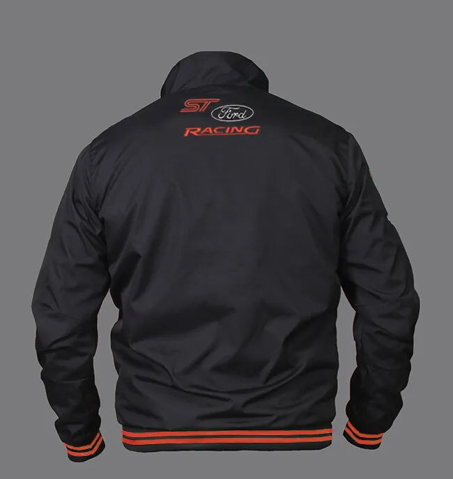 New Mens Jacket Ford ST Racing Bomber Racing Sport Embroidered Apparel