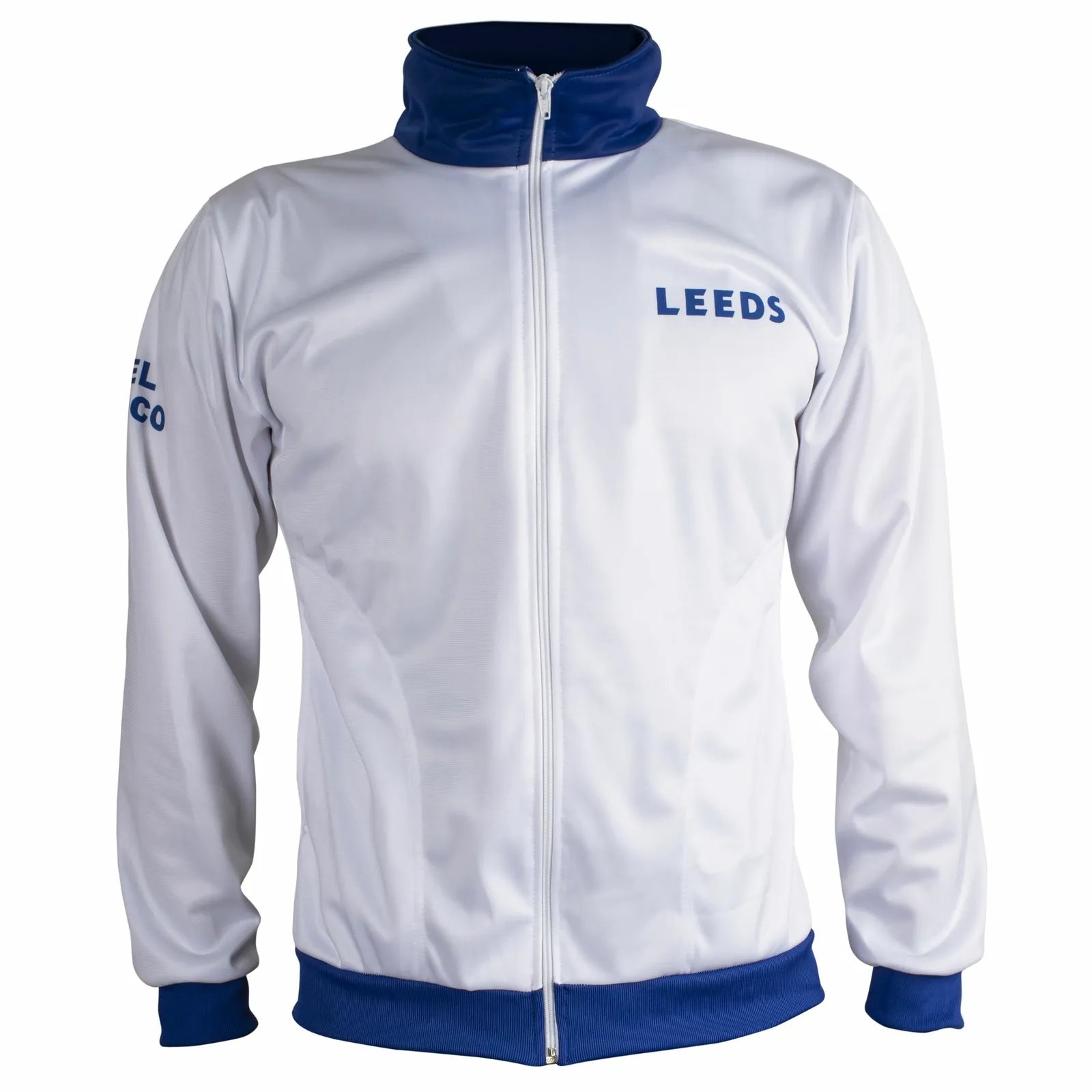 Leeds Marcelo Bielsa El Loco Jacket Retro Football Tracksuit Zipped Jacket Men