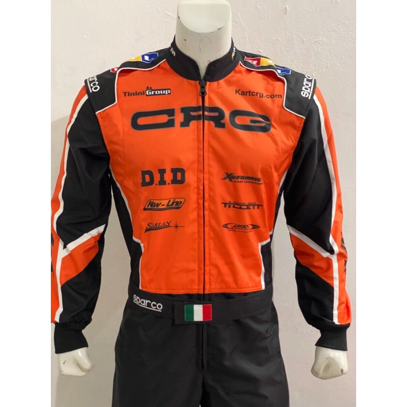 Kart racing broderie Vêtements de protection Équipement de course Costume N-0267