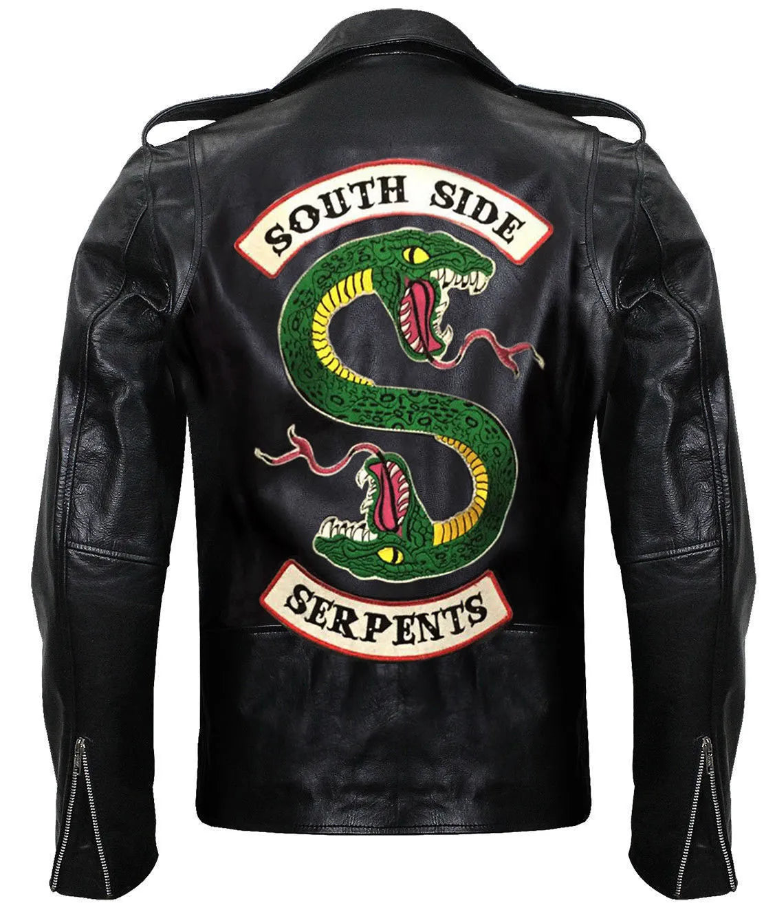 Mens Southside Riverdale Serpents Gang Jughead Jones Cole Sprouse Biker Jacket