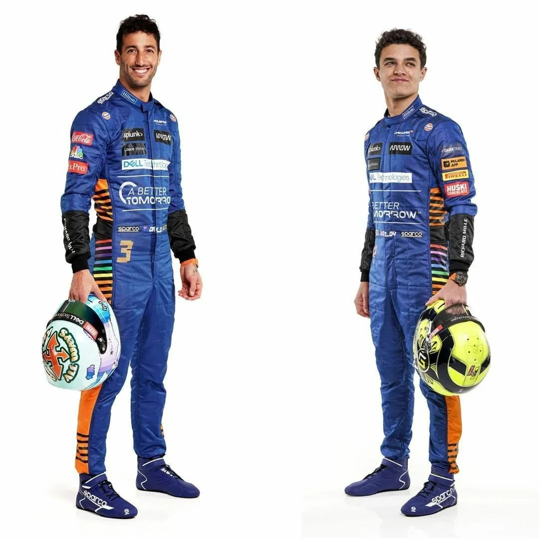 F1 Karting Suit Daniel Ricciardo 2021 Lando Norris Karting/GO KART SUIT