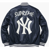 NY Yankees Letterman Varsity Leather Jacket Black