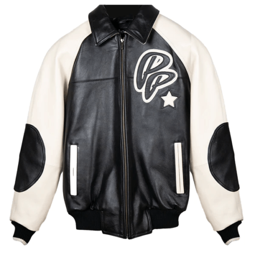 Pelle Pelle Classic Soda Club Black Plush Stylish Genuine Leather Jacket