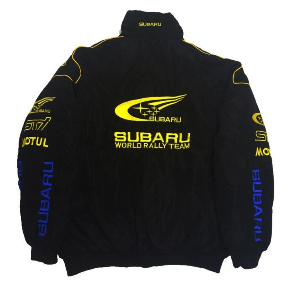 Adult F1 Vintage Racing Jacket - Subaru Jacket
