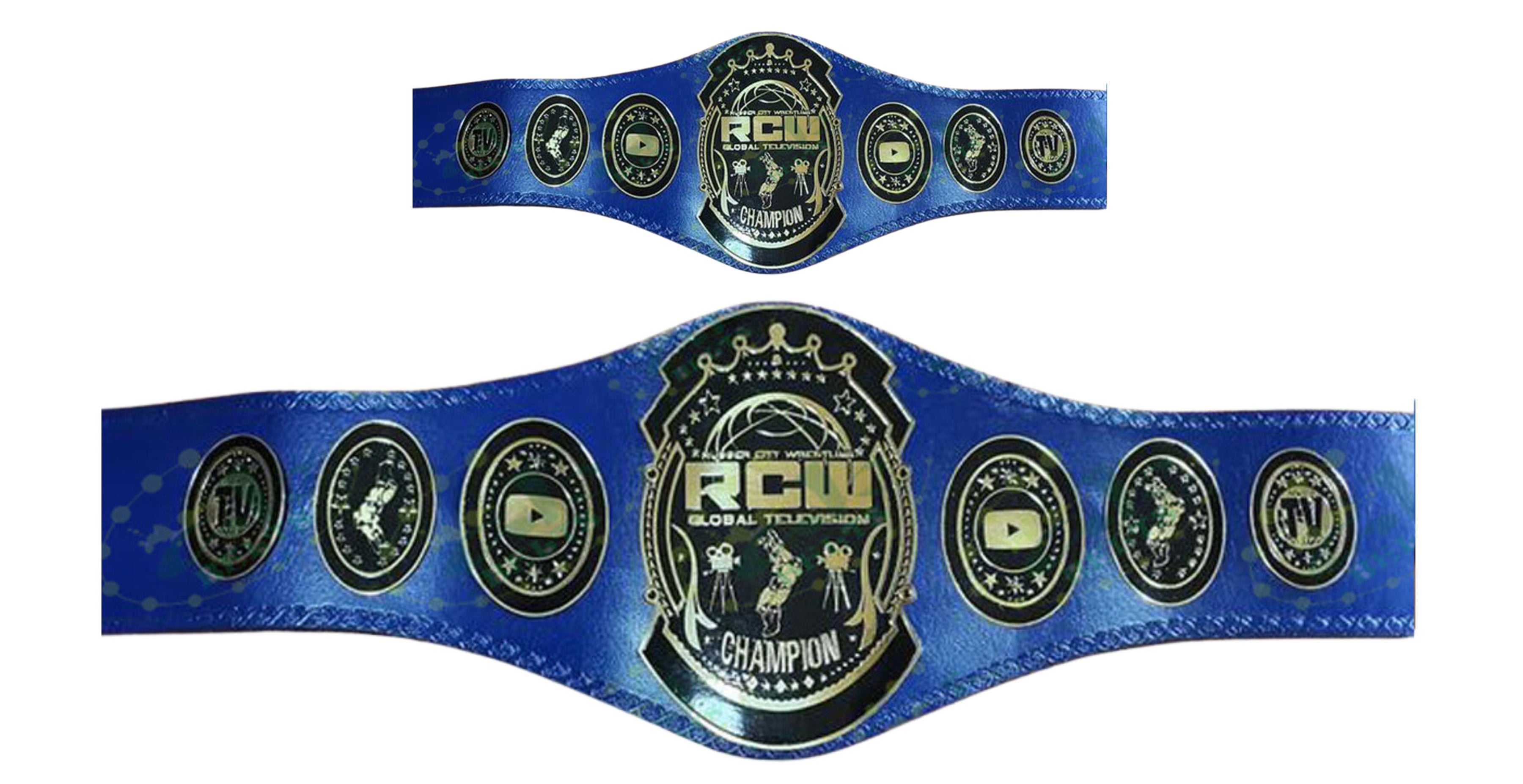 intercontinental Wrestling Championship Custom Belt 2MM-033