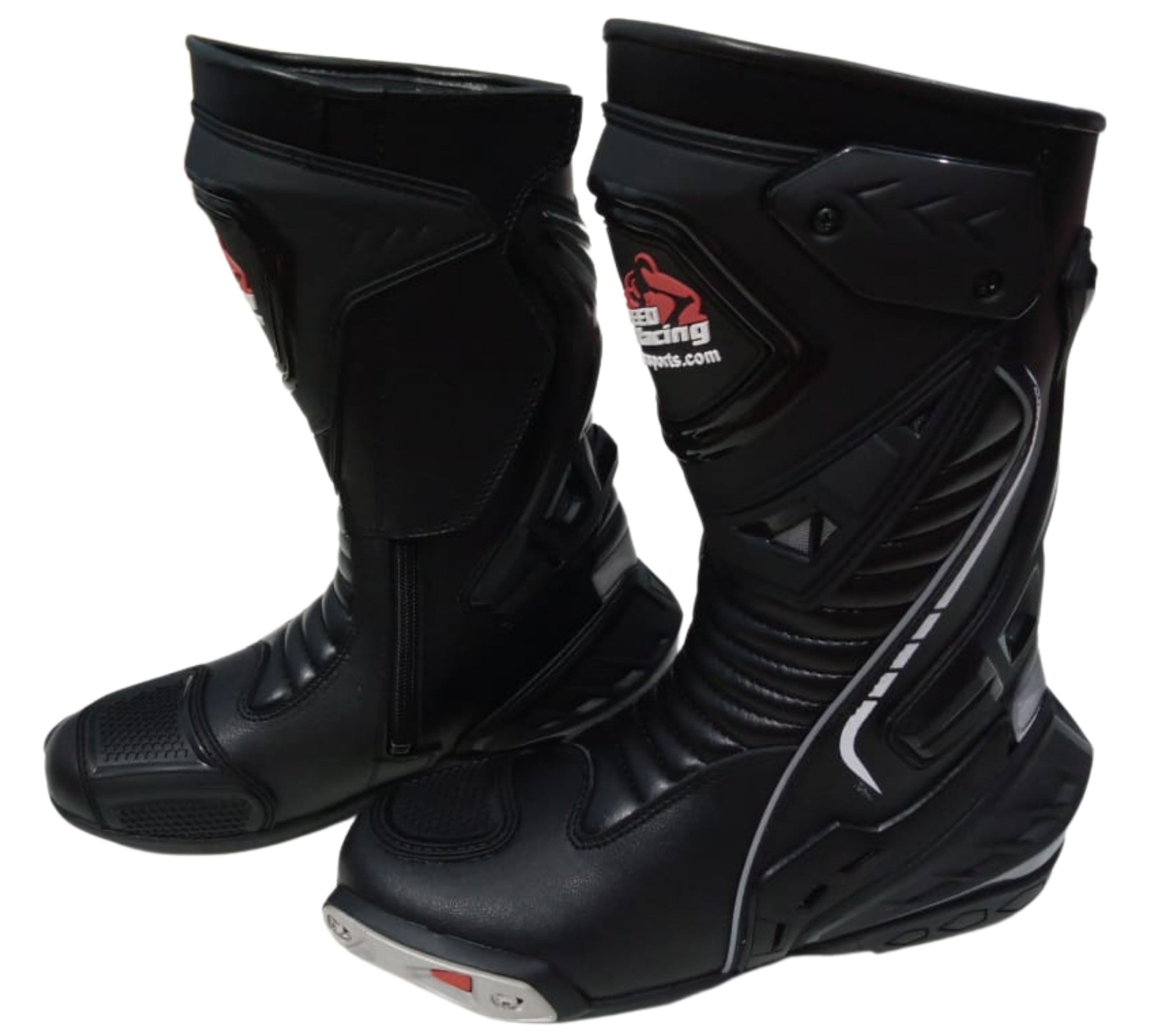 MOTORBIKE RACEING LEATHER BOOT-02