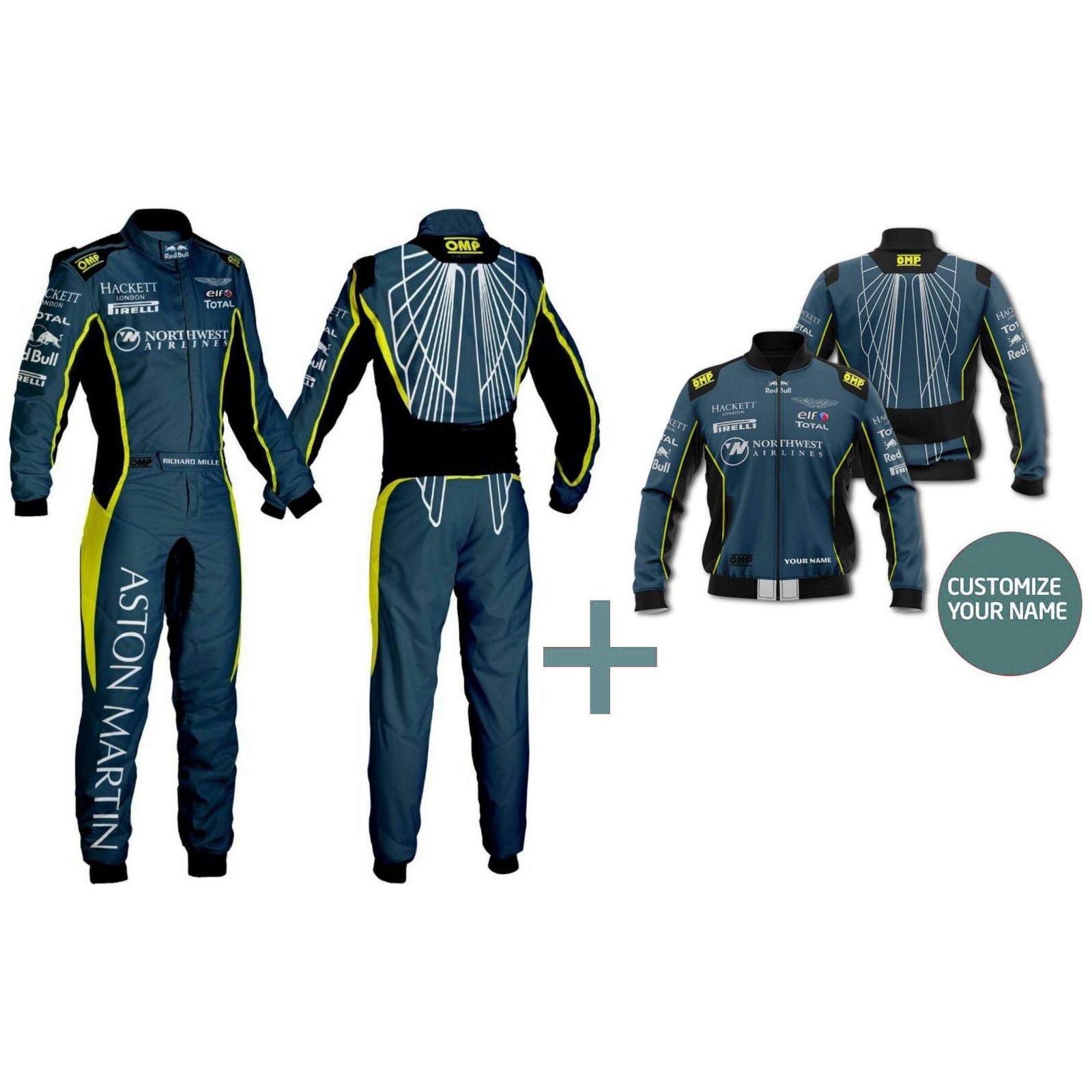 Racing Costume: Compact Impact Suit for Go Kart in [All Sizes]