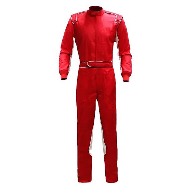 Kart Racing Streamlined Suit in Red SEW01