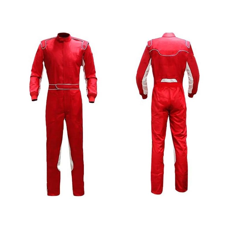 Kart Racing Streamlined Suit in Red SEW01