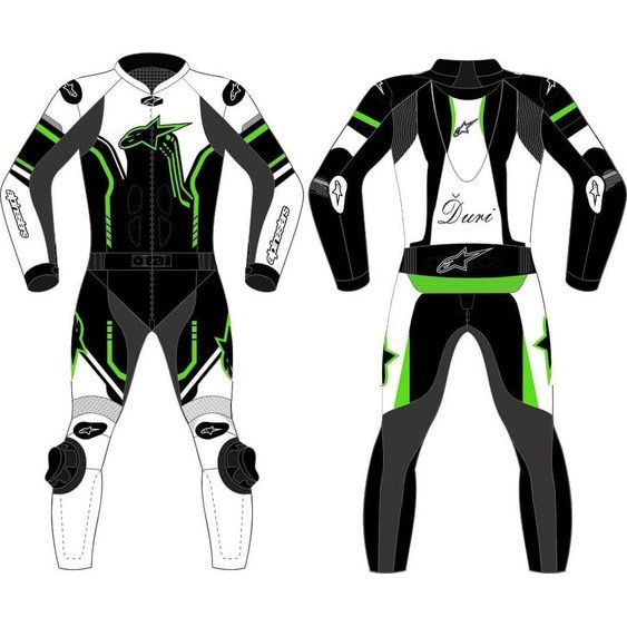 Motorbike Racing Leather Suit MN-0121