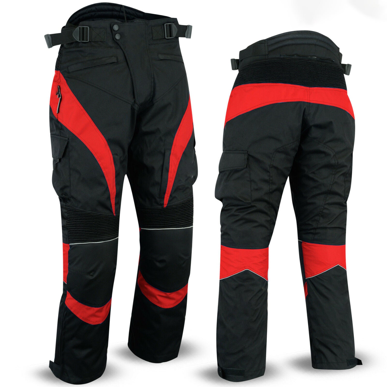 NEW Motorbike  Waterproof Cordura  Trousers Pants-01
