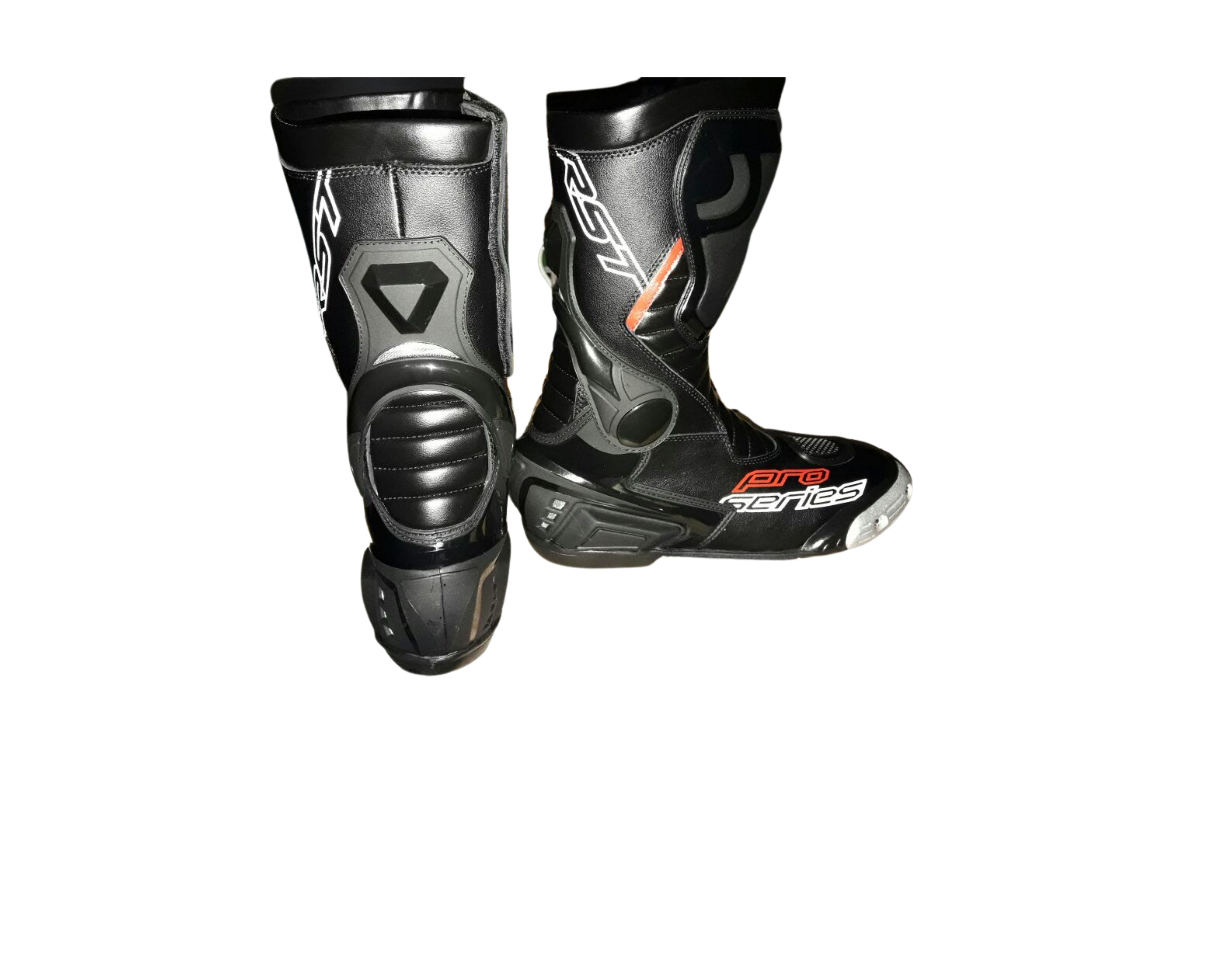 MOTORBIKE RACEING LEATHER BOOT-032