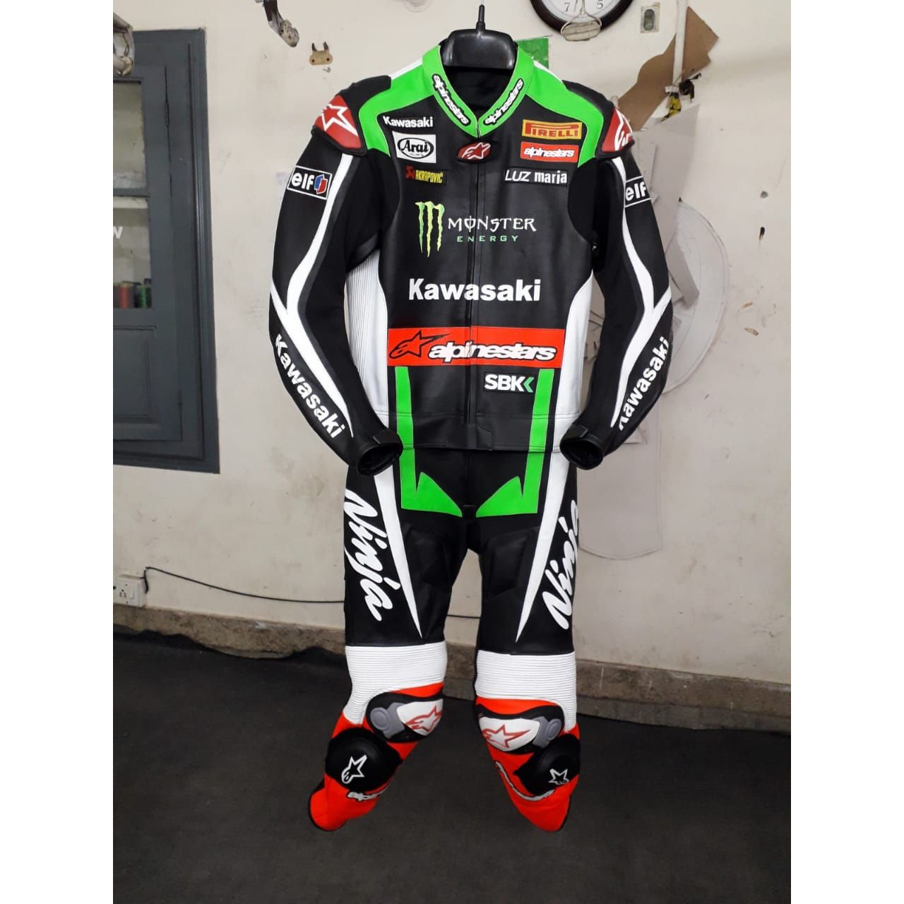 Motorbike Racing Leather Suit MN-063