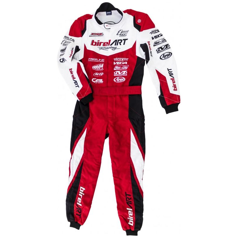 Karting Suit in Red White