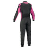 Charger l&#39;image dans la visionneuse de la galerie, Kart Racing Costume Homme/Femme couleur Rose Et Noir KWX4