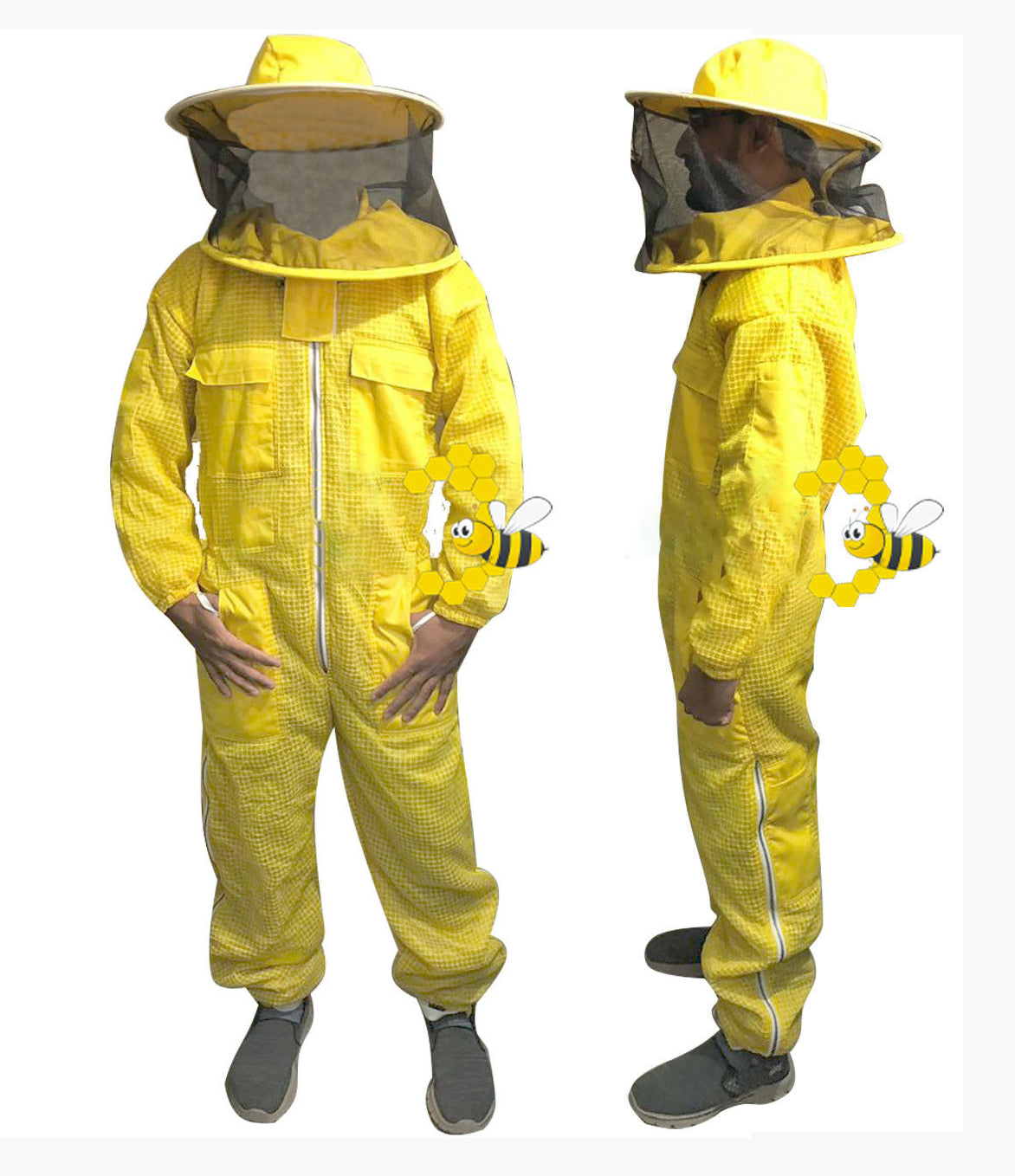 Ultra Ventilated 3 Layer Bee Beekeeper Beekeeping Suit -07