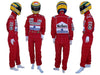 Load image into Gallery viewer, Ayrton Senna F1 Motorsport Embroidered Fan Racing Kart Suit-02
