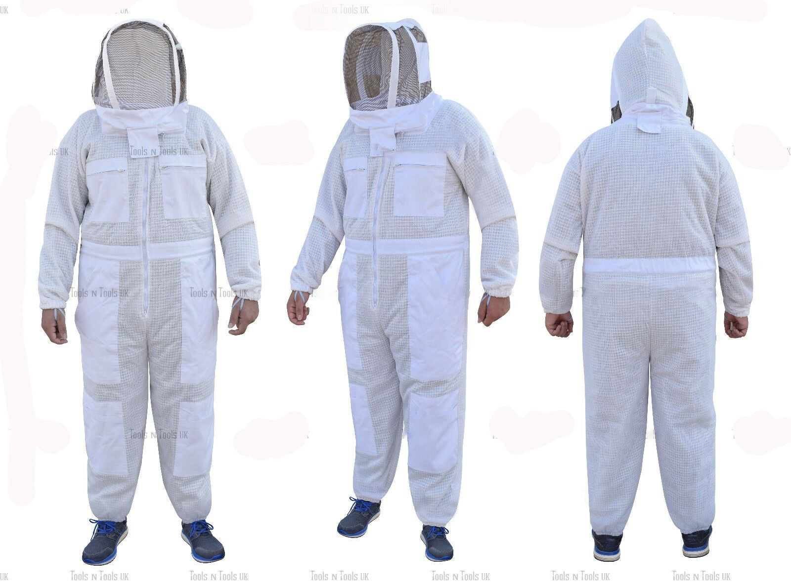 Ultra Ventilated 3 Layer Bee Beekeeper Beekeeping Suit -042