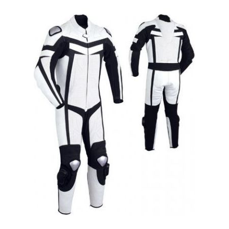 Motorbike Racing Leather Suit-045