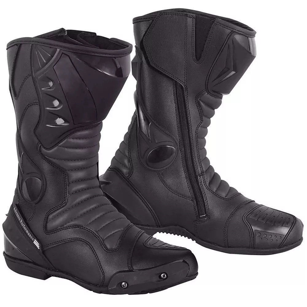 MOTORBIKE RACEING LEATHER BOOT-018